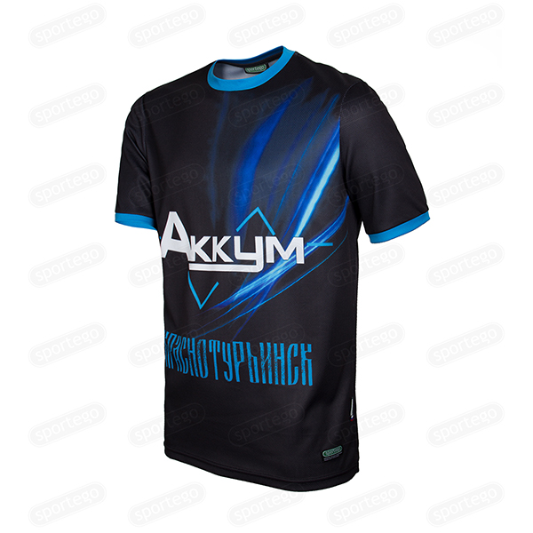 Футбольная форма  для аккумуляторного магазина “Аккум” (г. Краснотурьинск)