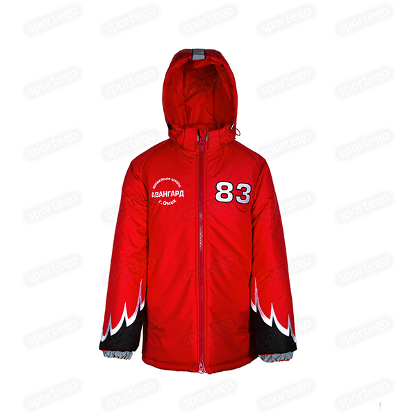 Детская зимняя куртка  для хоккейной школы “Авангард” (г. Омск)