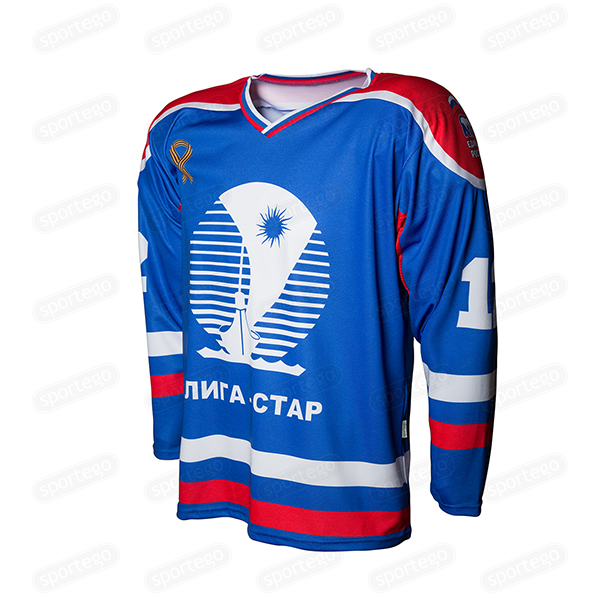 Хоккейные свитера для команды “Лига Стар” (г. Санкт-Петербург)